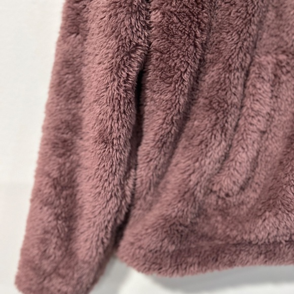 🔸5/30$!! PINK VS Plush Fuzzy Half Zip Front Pocket Pull Over Sweater - Picture 12 of 14